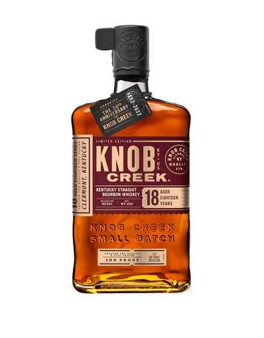 image-Knob Creek 18 Year Old Bourbon Whiskey