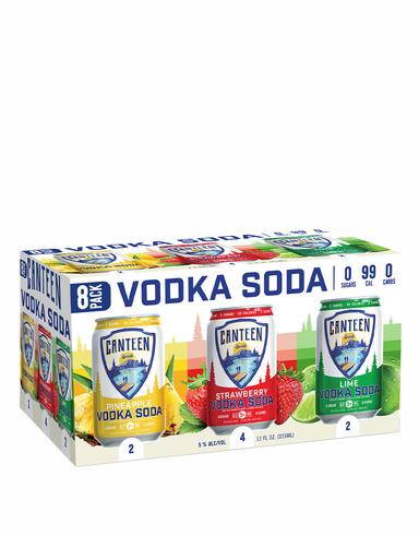 image-Canteen Vodka Soda Tropical Variety Pack