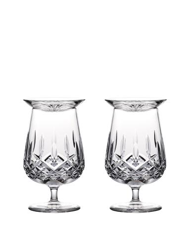 image-Waterford Connoisseur Lismore Snifter & Tasting Cap Pair
