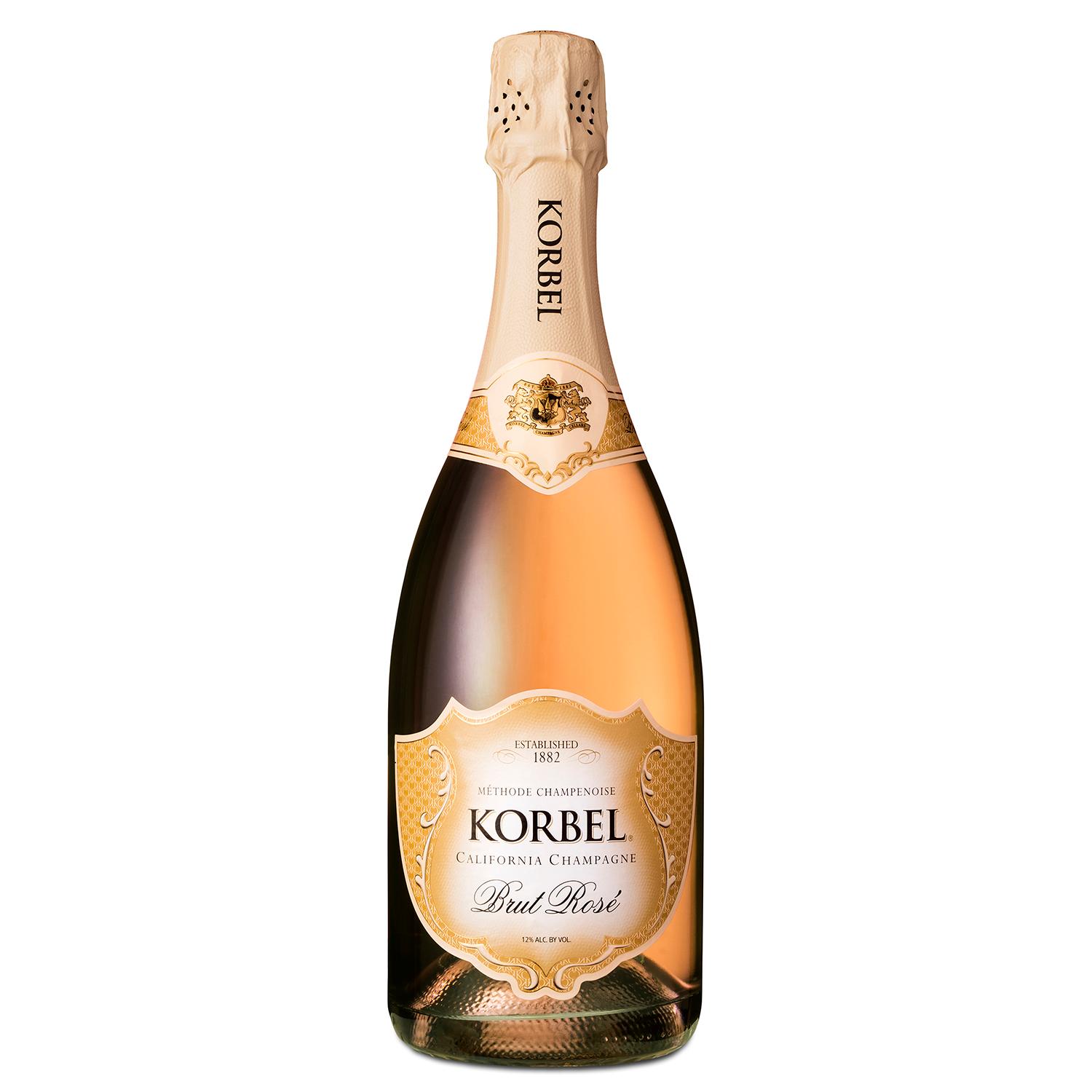 Korbel Brut Rosé California Champagne